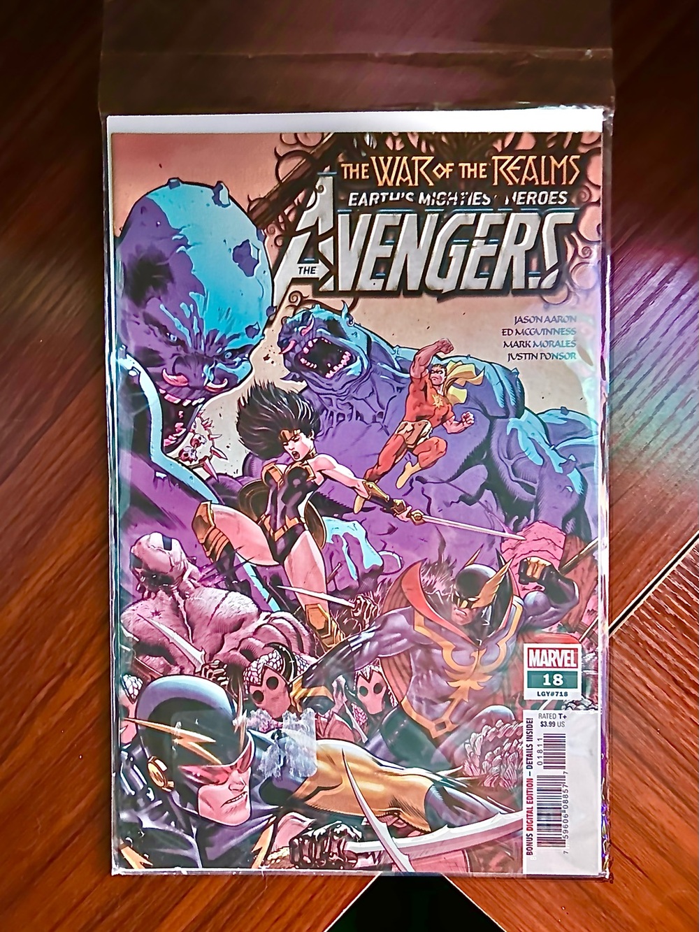 Avengers #18 Marvel Comics 2019 War of the Realms Ed McGuinness